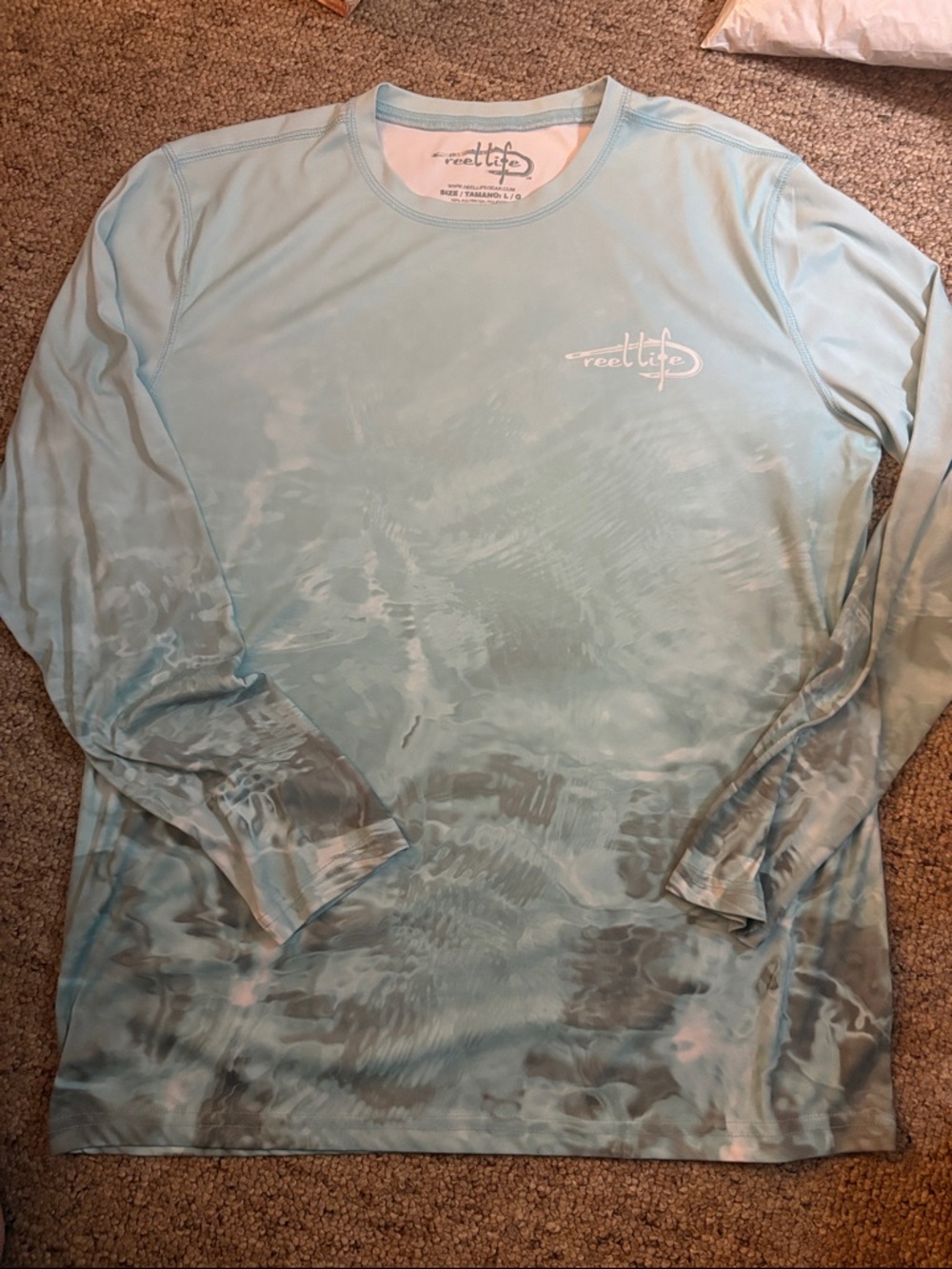 Men's Sun Defender Long-Sleeve Performance Shirt - Light Blue